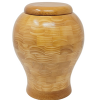 Artistic Infinity Wooden Urn - IUWDART100
