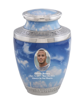 Sky Theme Portrait Urn - IUWP101-Portrait