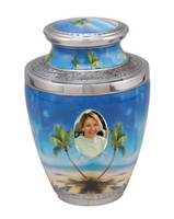 Beach Theme Portrait Urn - IUWP107-Portrait