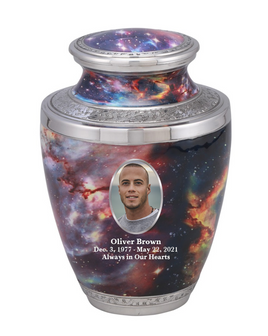 Galaxy Theme Portrait Urn - IUWP109-Portrait