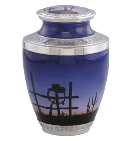 Credence Cowboy Farewell Cremation Urn - IUWP111