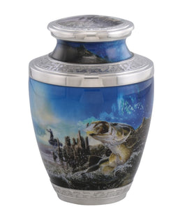 Credence Leaping Bass Cremation Urn - IUWP122