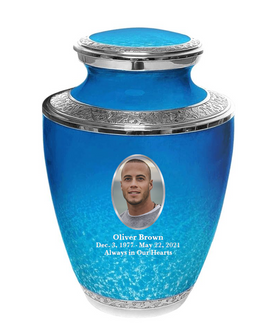 Ocean Theme Portrait Urn - IUWP123-Portrait