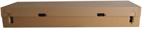 KEY Cremation Box w/Lid & Wood 4 Handles (50 or 100 pack)