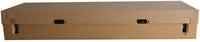 KEY Cremation Box w/Lid, Wood & Plastic 4 Handles (50 or 100 pack)