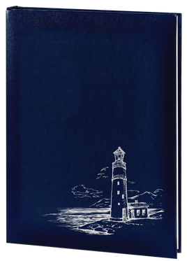 Lighthouse Memorial Guest Book - 6 Ring-STGR108