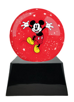 Memorial Fan Urn Base with add on Mickey Sphere