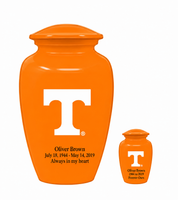 Fan Series - University of Tennessee Volunteers Orange Memorial Cremation Urn - IUTNV101