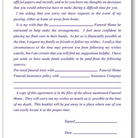 Preneed Information Book