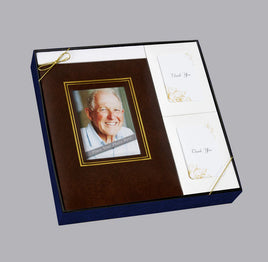 Brown Rectangle Photo - Stationery Box Set - ST7516-BX