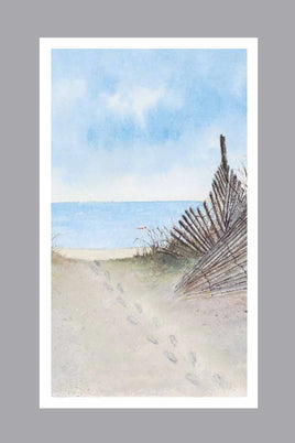 Footprints Prayer Cards - ST720-MIC-PC