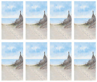 Footprints Prayer Cards - ST720-MIC-PC