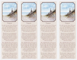 Footprints Bookmark - ST764-BM