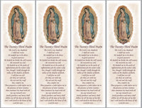 Lady of Guadalupe Bookmark - ST857-BM (English)
