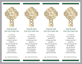 Celtic Cross Bookmark - ST8574-BM