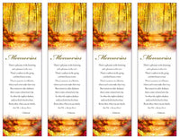 Golden Forest Bookmark - ST8580-BM