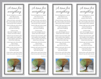 Seasons Bookmark - ST8604-BM