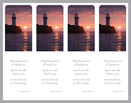 Lighthouse Bookmark - ST8606-BM