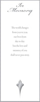 In Memory Bookmark- ST8784-BM