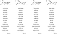 Peace Series Bookmark- ST8830-BM
