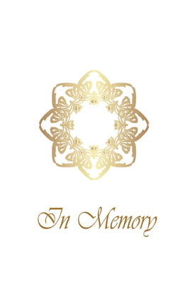 Victorian Wreath Prayer Cards - ST9200-MIC-PC
