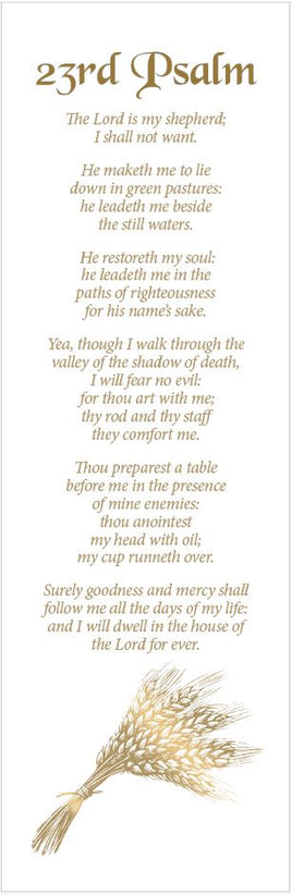 Grace Line Series Wheat Harvest Bookmark STGR103-BM