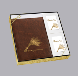 Grace Line Series Wheat Harvest Stationery Box Set - STGR103-BX