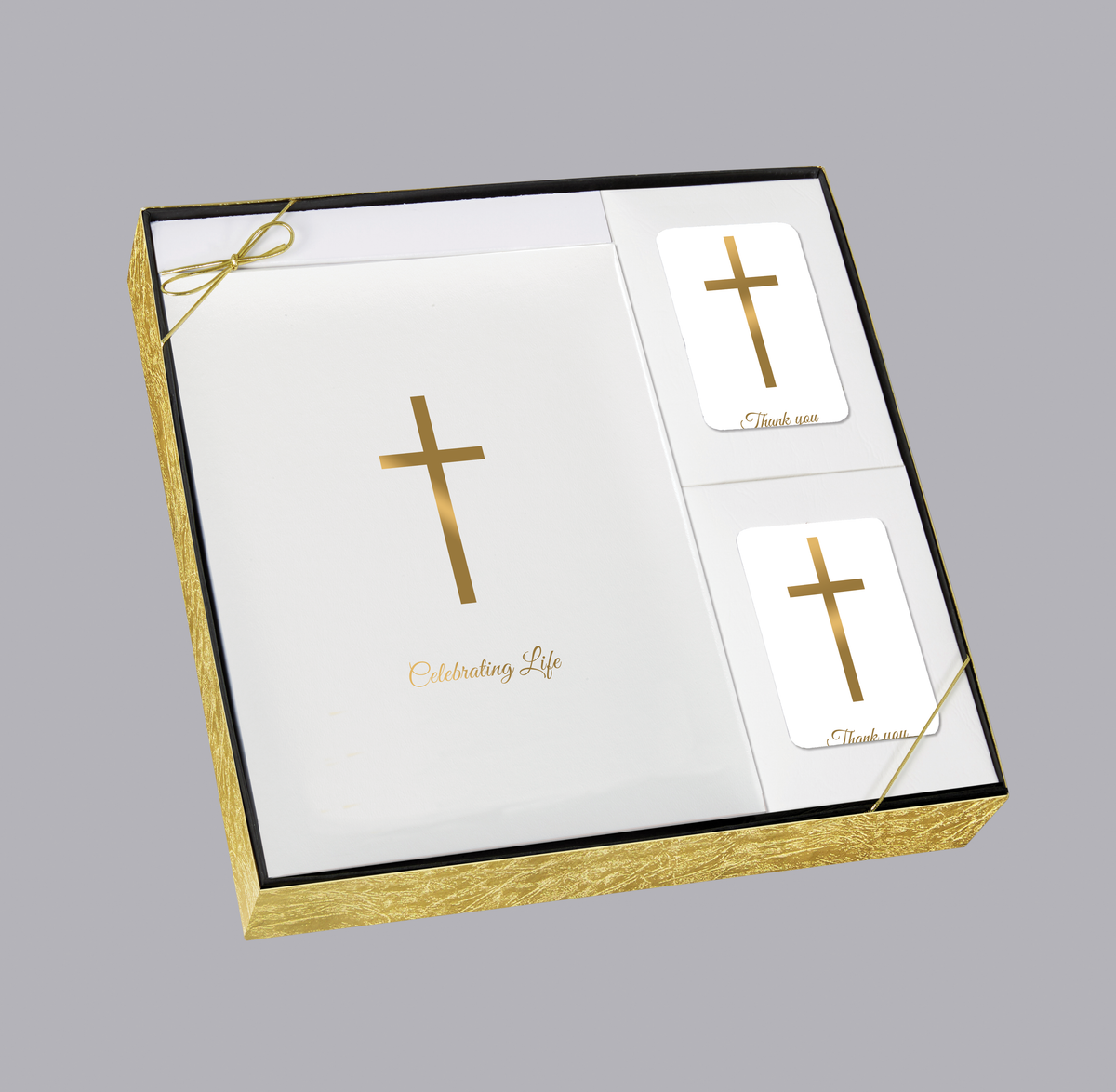 Grace Line Series White Cross Stationery Box Set - STGR113-W-BX ...