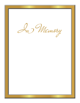 Frame Books Series Service Record -STFB100-105-SR