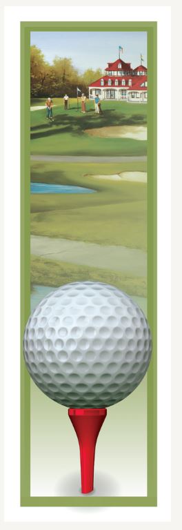 Premium Line Golf Series Bookmark STPR100-BM