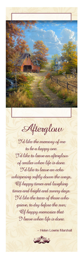 Premium Line Country Road Series Bookmark STPR101-BM