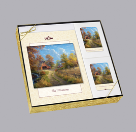 Premium Line Series Country Road Stationery Box Set - STPR101-BX