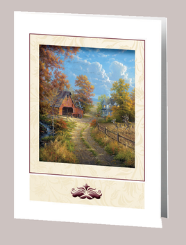 Premium Series Country Road Acknowledgement Card- STPR101-AK