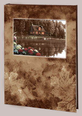 Cabin Memorial Guest Book - 6 Ring - STPR103