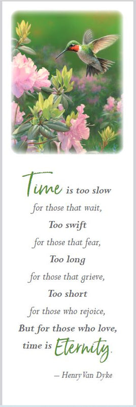 Premium Line Hummingbird Series Bookmark STPR104-BM