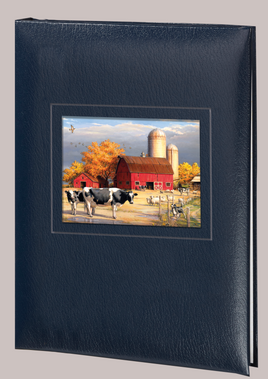 Dairy Farm Memorial Guest Book - 6 Ring - STPR109