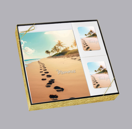 Premium Line Series Footprints Stationery Box Set - STPR111-BX