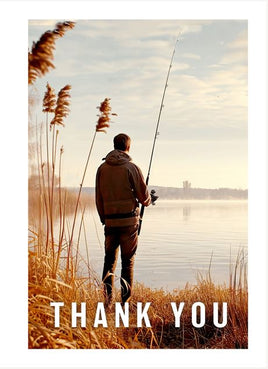 Premium Series Fisherman Acknowledgement Card- STPR113-AK