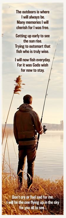 Premium Line Fishing Series Bookmark STPR113-BM