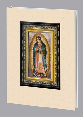 Lady of Guadalupe Memorial Guest Book - 6 Ring - STPR116