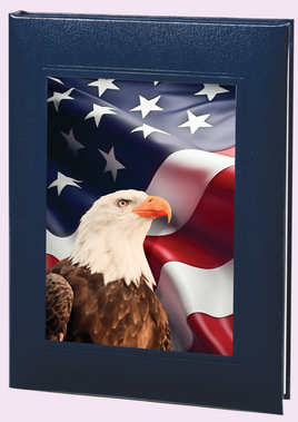 American Glory Memorial Guest Book - 6 Ring - STPR117