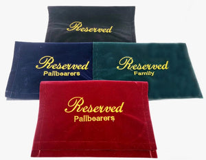 Reserved Pallbearer Seat Sign - IUSIGN101