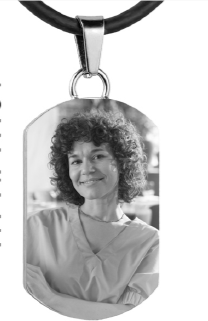 Photo Jewelry - Flat Dog Tag Shape - ITPHPN101