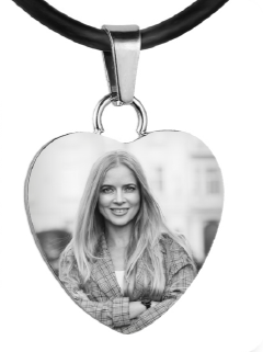 Photo Jewelry - Flat Heart Shape - ITPHPN103