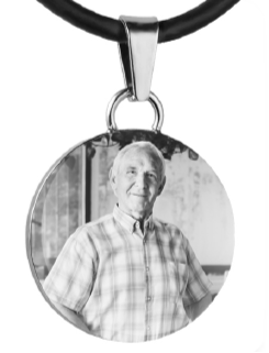 Photo Jewelry - Flat Circle Shape - ITPHPN105