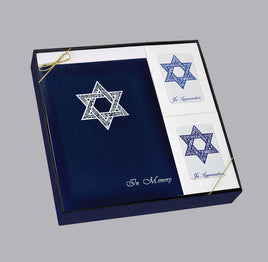 Star of David - Stationery Box Set, Blue - ST880-BX