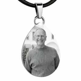 Photo Jewelry - Teardrop Shape with ash chamber - ITPHPN204