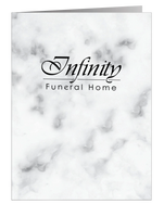 Presentation Folder - White Marble - IUPRFOL100-WhiteMarble