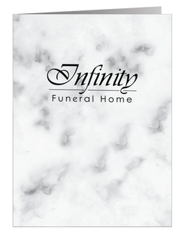 Presentation Folder - White Marble - IUPRFOL100-WhiteMarble