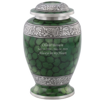 Green Fire Avoca Cremation Urn - Overstock Deal - IUMS141